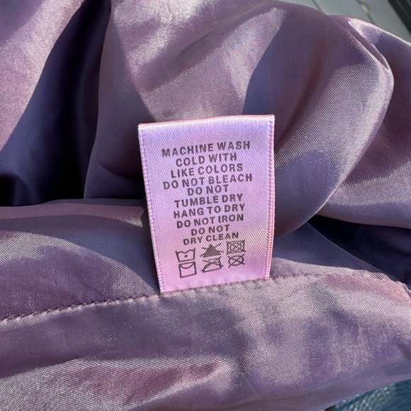 Max Studio Women’s Biker/Moto Style Jacket Dark Plum/Burgundy Size XSmall NWTS - Picture 7 of 8